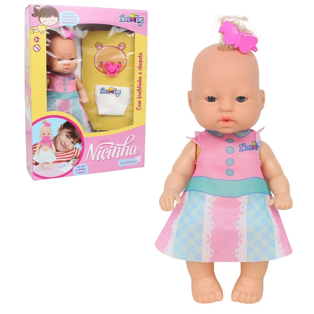 Boneca nicinha fraldinha