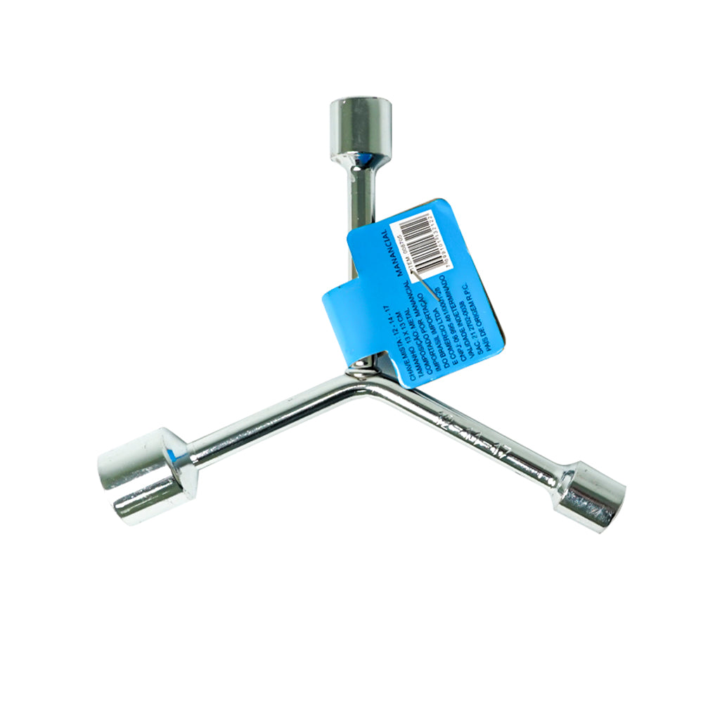 Chave de boca tripla 12x14x17 manancial