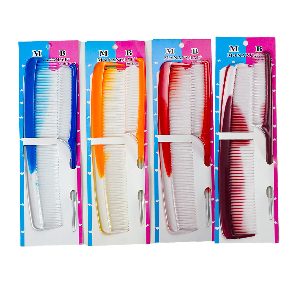 Kit pente de plástico c/2 manancial