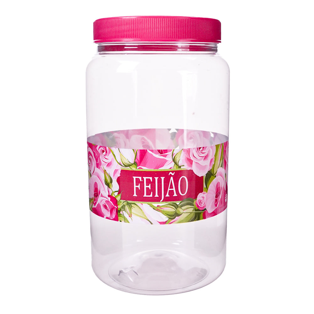 Potes Rosas Feijão