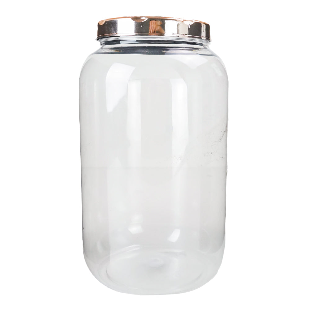 Pote Transparente Tampa Rose Gold 3,6L