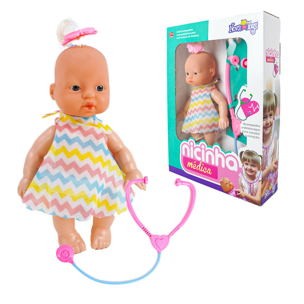 Boneca nicinha médica