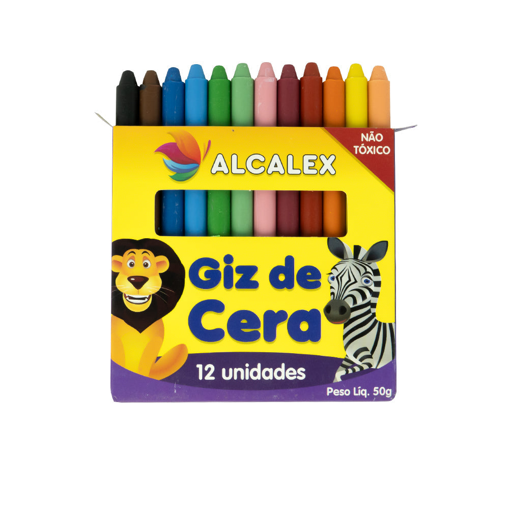 Giz de Cera 50G 12UN