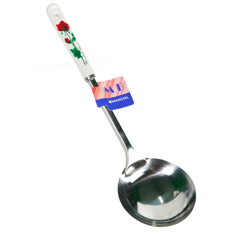 Concha de Metal 23,5 cm Cabo de Florido