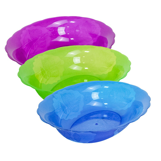 Saladeira acrílica oval