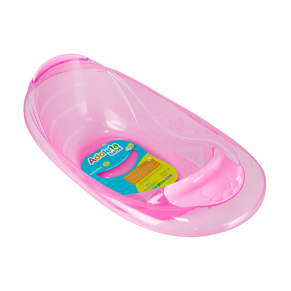 banheira 22lts rosa