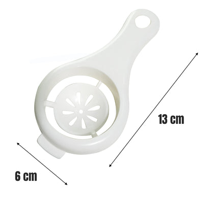 Separador de Gema Clara de Ovos de Plástico 13cm