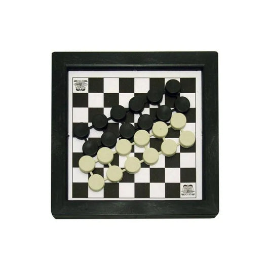 Jogo de dama em plástico