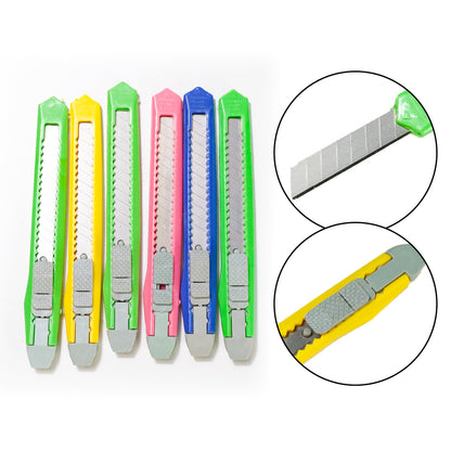 Kit Estiletes Fino 6 peças 9mm Sortidos