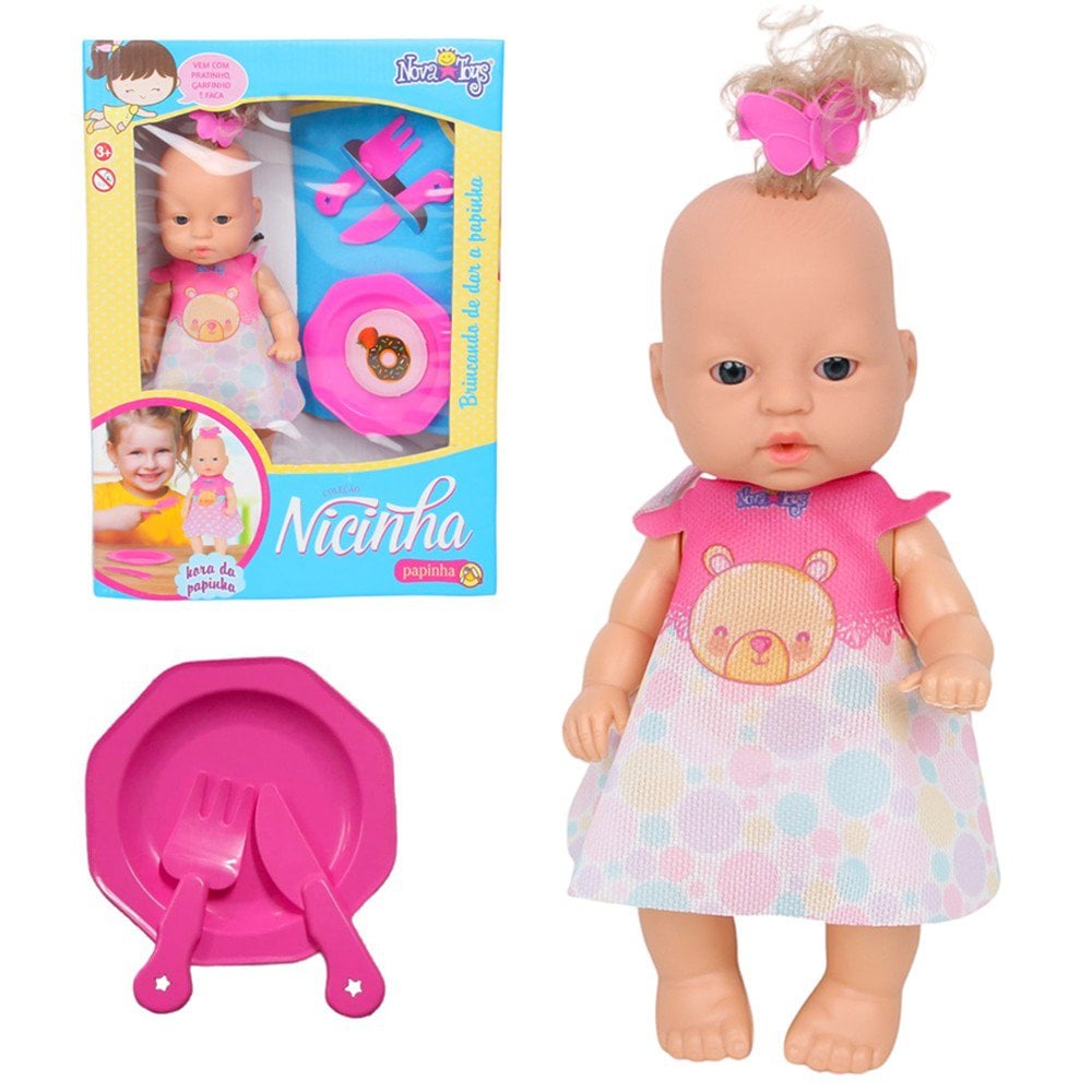 Boneca nicinha papinha
