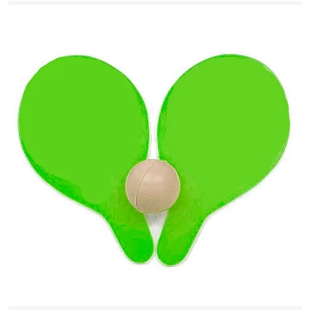 mini beach tennis neon