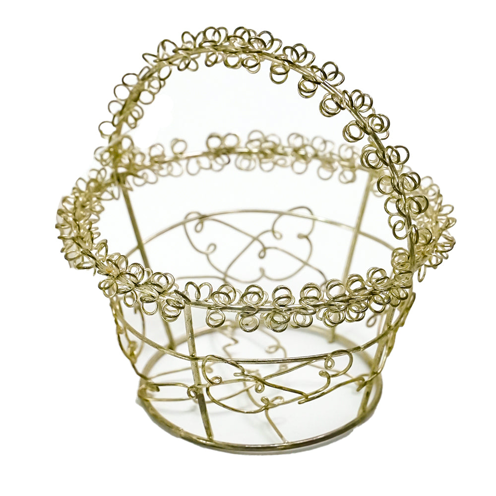 Mini cestinha de metal