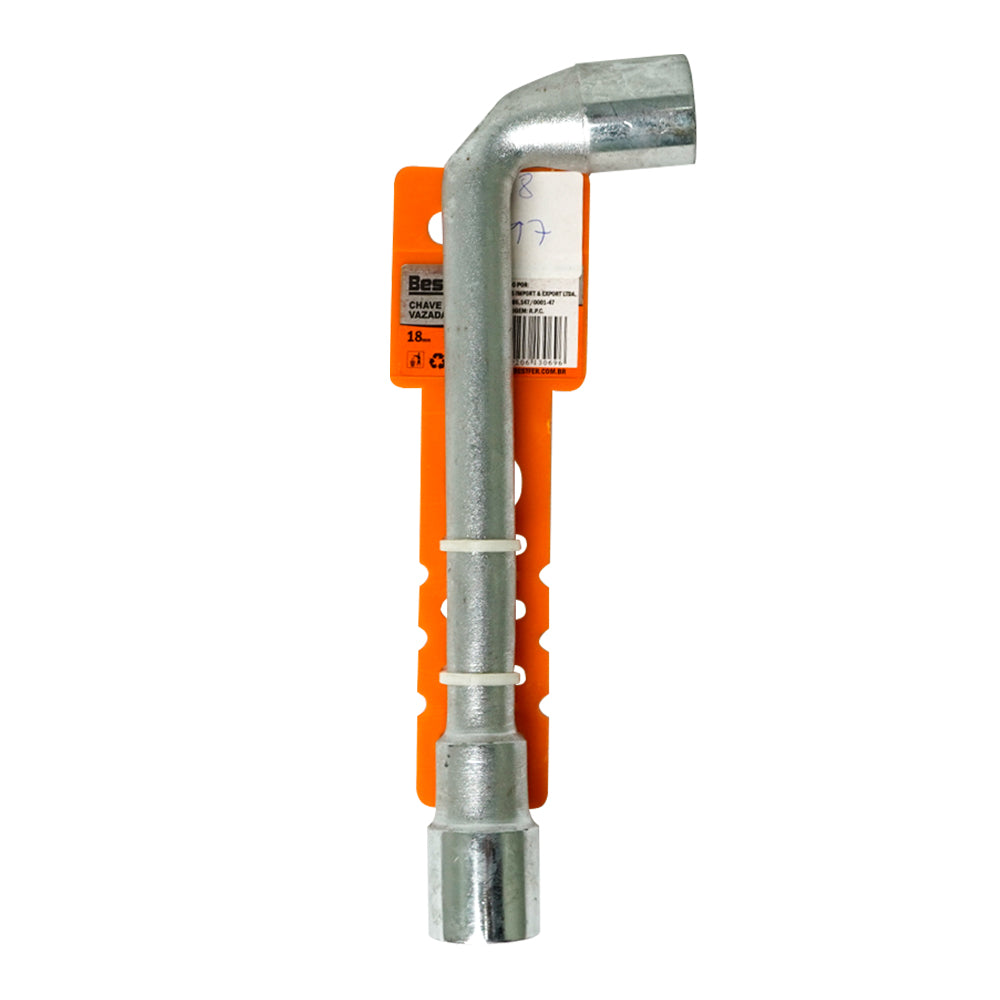 Chave vazada aço carbono 18 bestfer