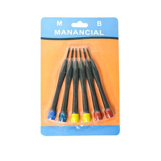 Kit c/6 chaves metal manancial