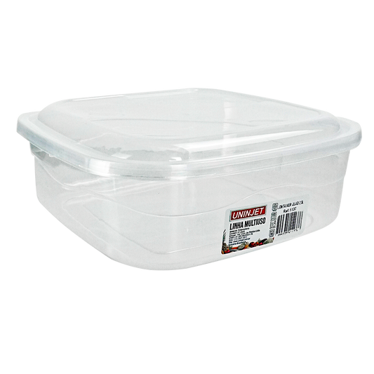 Vasilha Container Quadrada Uninjet 2,5L